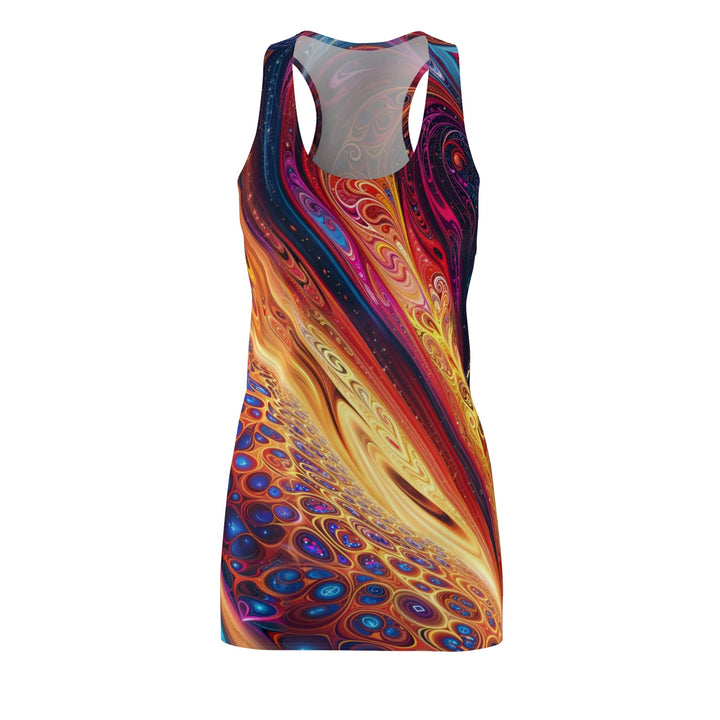 Cosmic Vibrant Swirls - Racerback Dress - All Over Prints - g(0D·IO) - XS - -