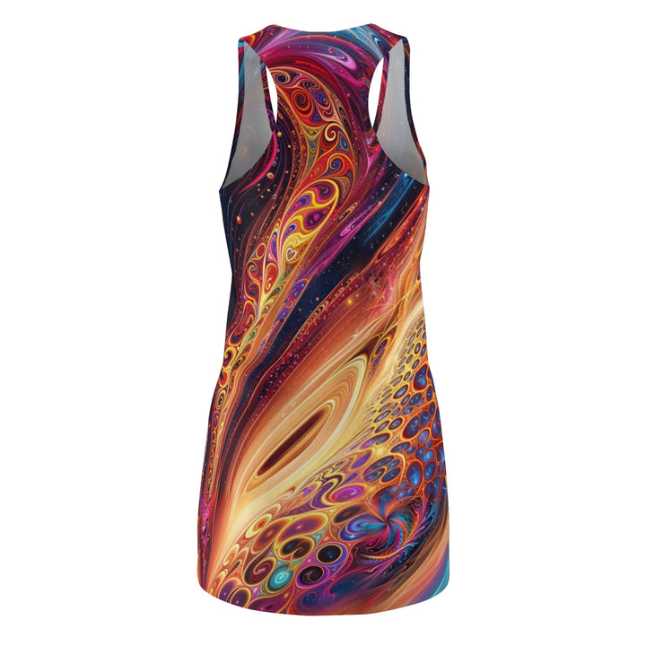 Cosmic Vibrant Swirls - Racerback Dress - All Over Prints - g(0D·IO) - XS - -