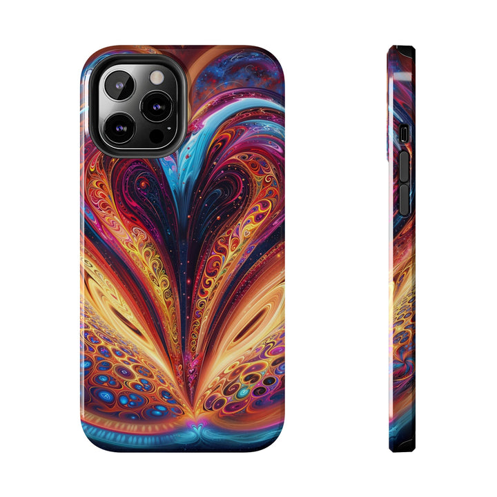 Cosmic Vibrant Swirls - Tough Phone Case - Phone Case - g(0D·IO) - iPhone 12 Pro Max - -