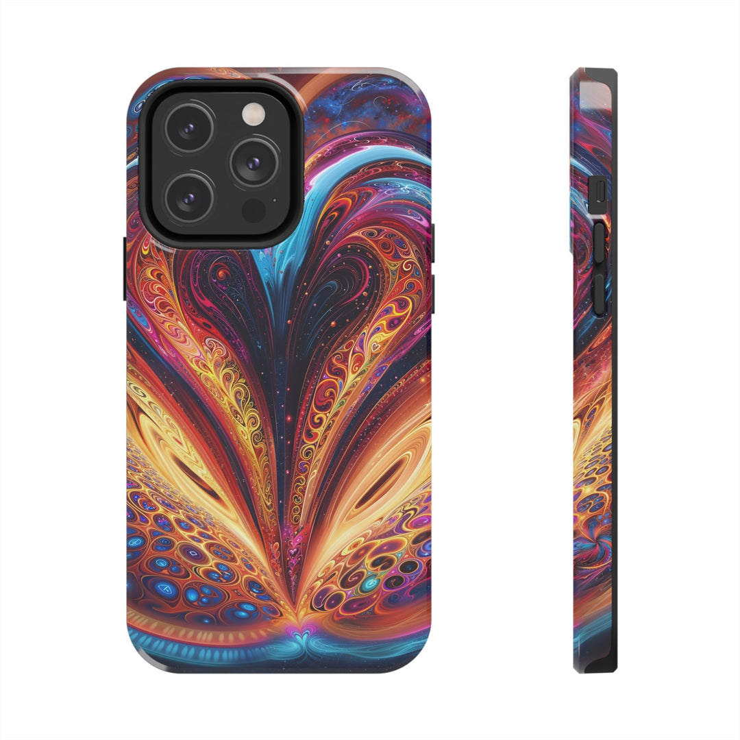 Cosmic Vibrant Swirls - Tough Phone Case - Phone Case - g(0D·IO) - iPhone 14 Pro Max - -