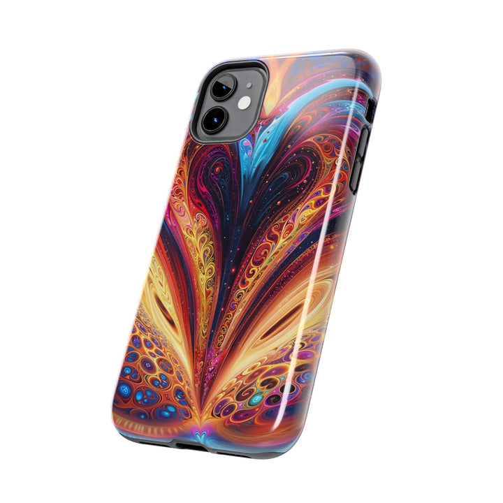 Cosmic Vibrant Swirls - Tough Phone Case - Phone Case - g(0D·IO) - iPhone 13 Mini - -