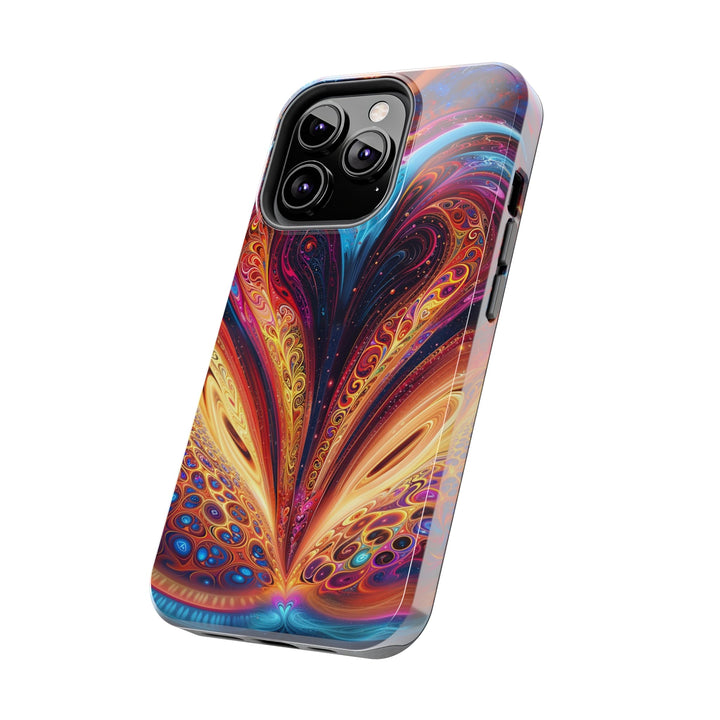 Cosmic Vibrant Swirls - Tough Phone Case - Phone Case - g(0D·IO) - iPhone 13 Mini - -