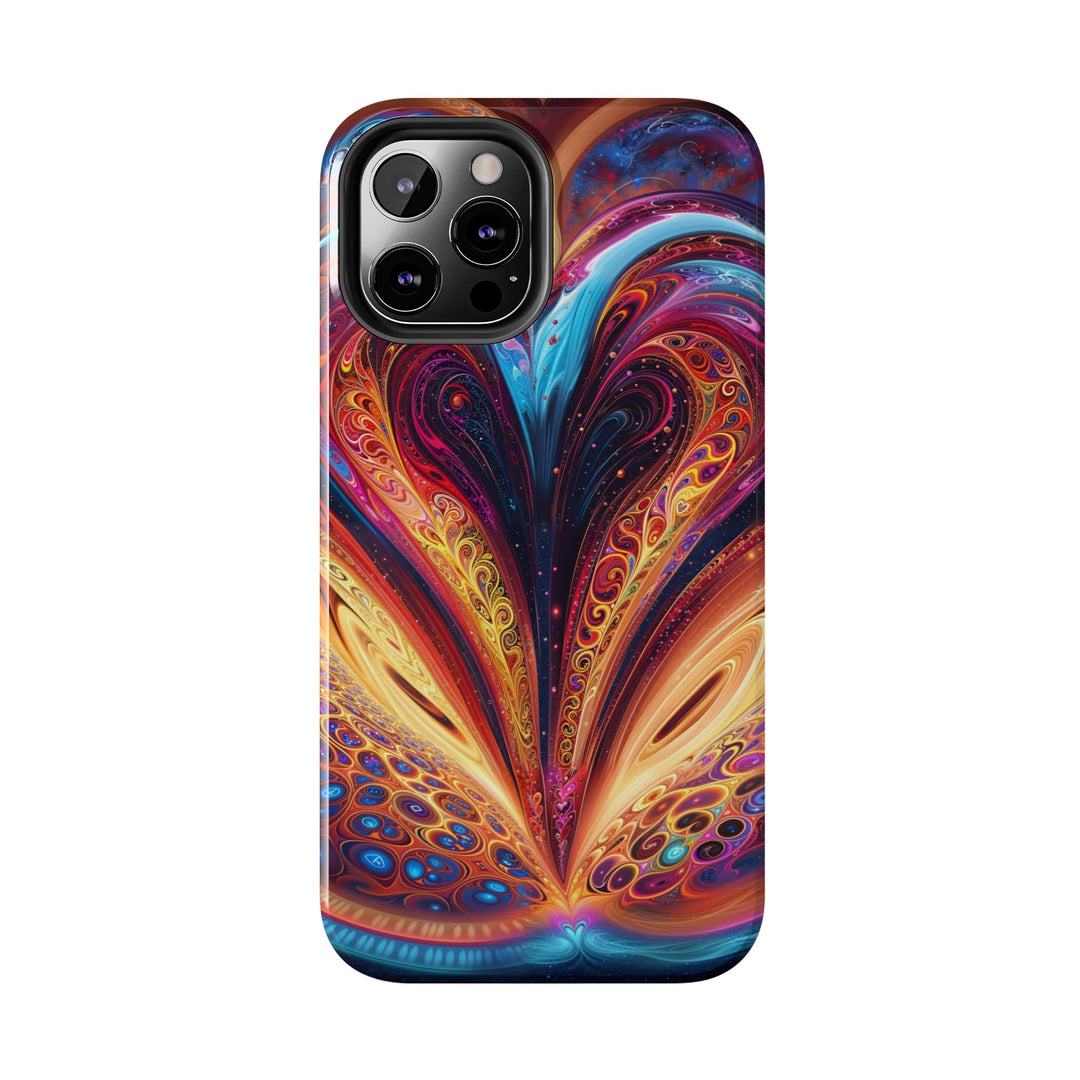 Cosmic Vibrant Swirls - Tough Phone Case - Phone Case - g(0D·IO) - iPhone 13 Mini - -