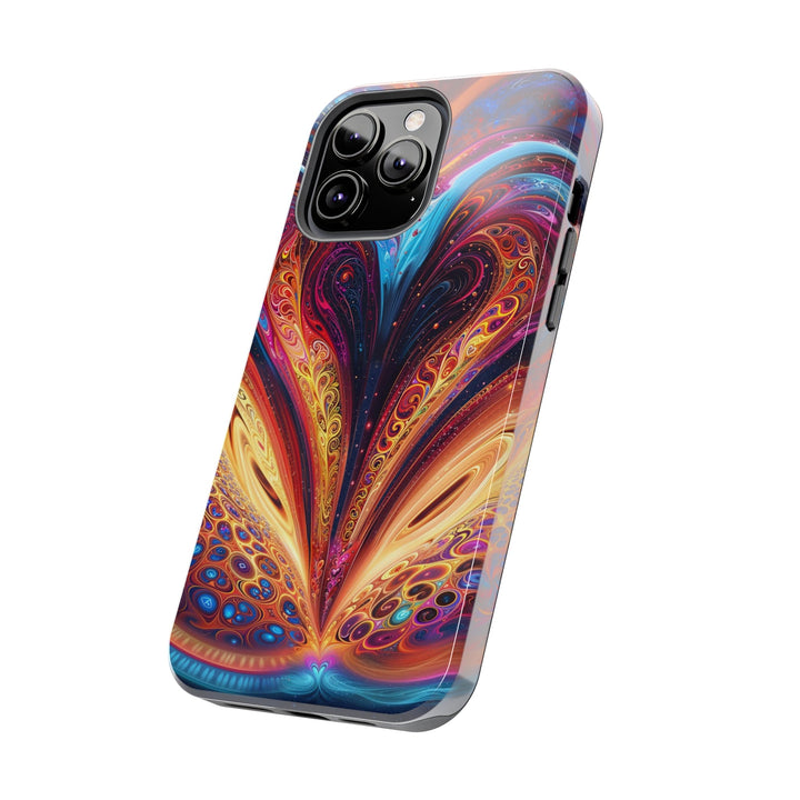 Cosmic Vibrant Swirls - Tough Phone Case - Phone Case - g(0D·IO) - iPhone 13 Mini - -