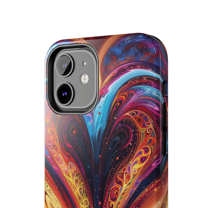 Cosmic Vibrant Swirls - Tough Phone Case - Phone Case - g(0D·IO) - iPhone 13 Mini - -