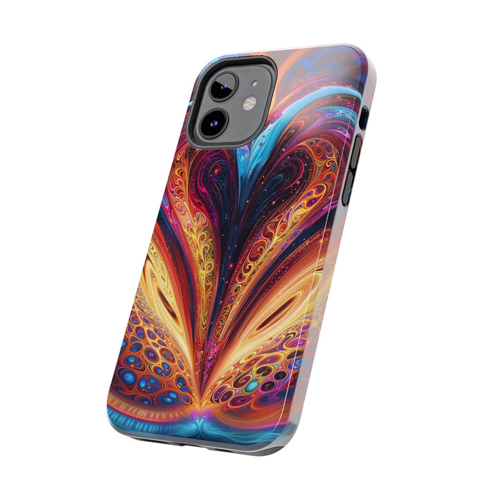 Cosmic Vibrant Swirls - Tough Phone Case - Phone Case - g(0D·IO) - iPhone 13 Mini - -