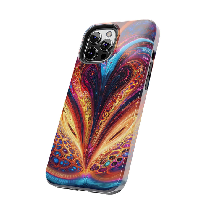 Cosmic Vibrant Swirls - Tough Phone Case - Phone Case - g(0D·IO) - iPhone 13 Mini - -