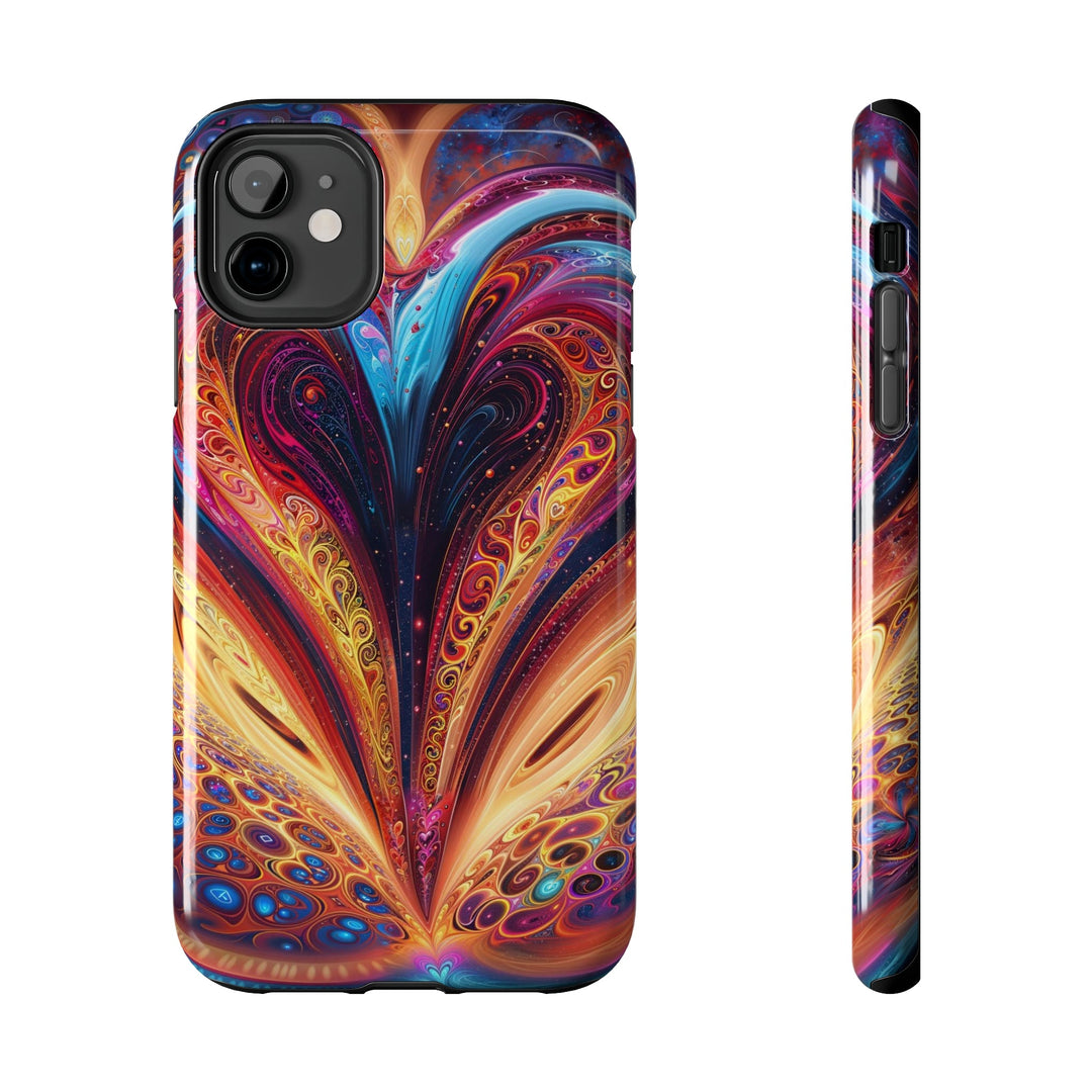 Cosmic Vibrant Swirls - Tough Phone Case - Phone Case - g(0D·IO) - iPhone 11 - -