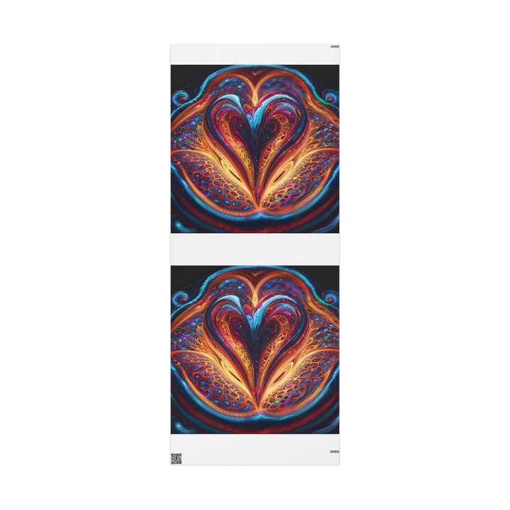Cosmic Vibrant Swirls - Wrapping Paper - Home Decor - g(0D·IO) - 30'' x 72'' - Matte -