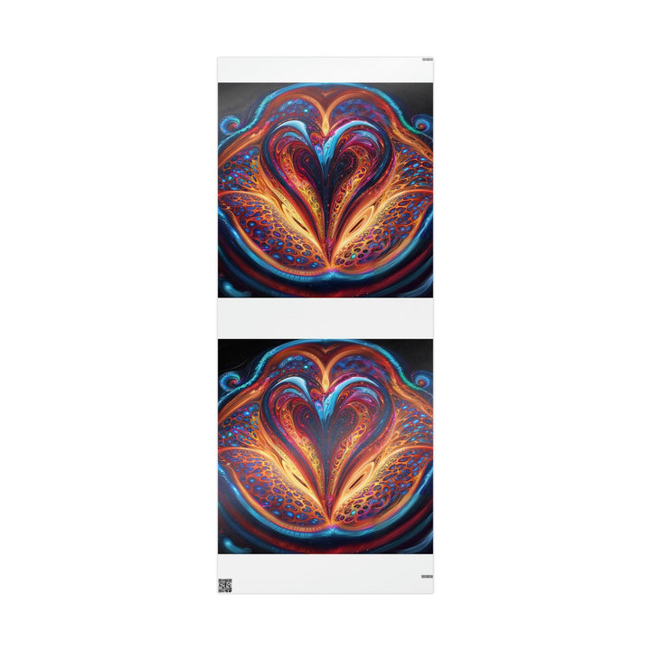 Cosmic Vibrant Swirls - Wrapping Paper - Home Decor - g(0D·IO) - 30'' x 72'' - Glossy -