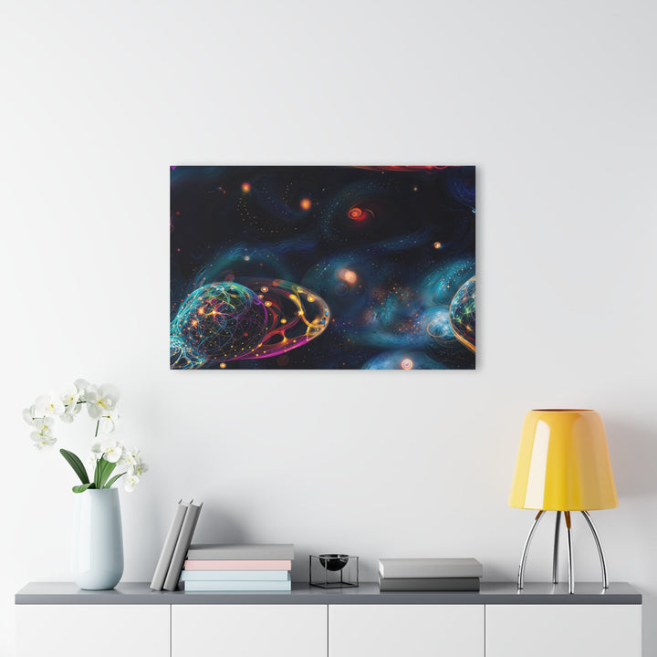 Cosmic Vibrant Tapestry - Acrylic Prints (French Cleat Hanging) - Home Decor - g(0D·IO) - 24" x 36" (Vertical) - 0.25'' -