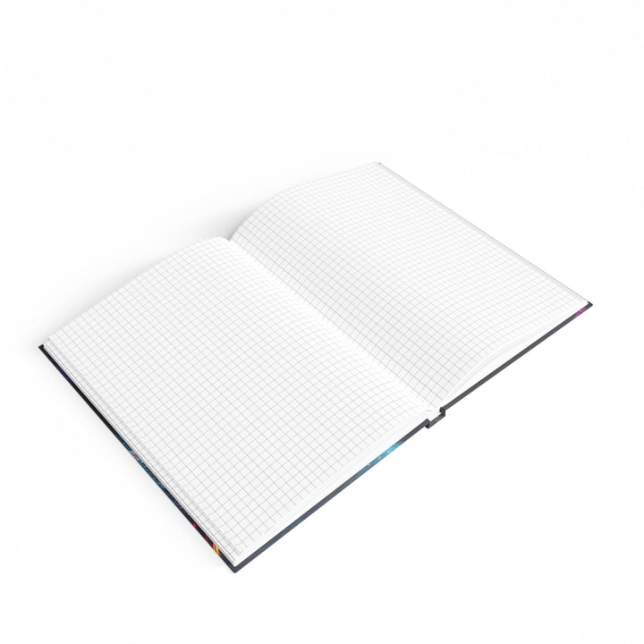 Cosmic Vibrant Tapestry - Hard Backed Journal - Paper products - g(0D·IO) - Graph - A5 - White