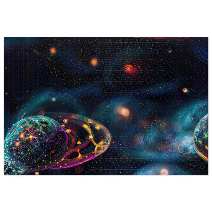 Cosmic Vibrant Tapestry - Jigsaw Puzzle (100, 252, 500, 1000 pieces) - Puzzle - g(0D·IO) - 29.25" × 19.75" (1000 pcs) - -