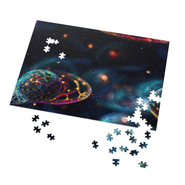 Cosmic Vibrant Tapestry - Jigsaw Puzzle (100, 252, 500, 1000 pieces) - Puzzle - g(0D·IO) - 29.25" × 19.75" (1000 pcs) - -