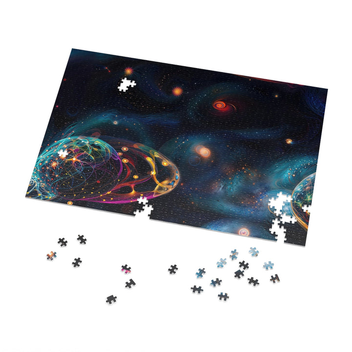 Cosmic Vibrant Tapestry - Jigsaw Puzzle (100, 252, 500, 1000 pieces) - Puzzle - g(0D·IO) - 29.25" × 19.75" (1000 pcs) - -