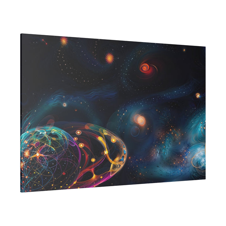 Cosmic Vibrant Tapestry - Matte Canvas - Canvas - g(0D·IO) - 32" x 32" (Square) - 0.75'' -