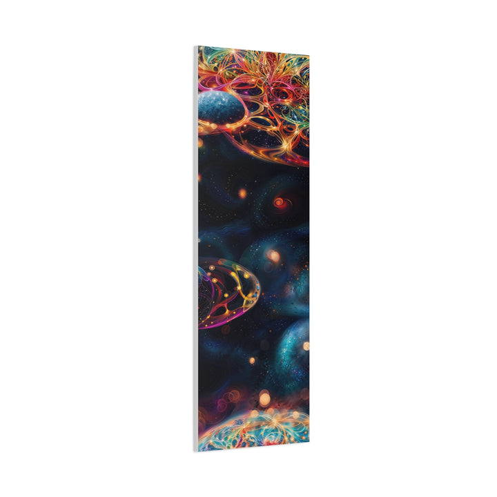 Cosmic Vibrant Tapestry - Matte Canvas Print 1.25" - Canvas - g(0D·IO) - 36" x 36" - 1.25" -