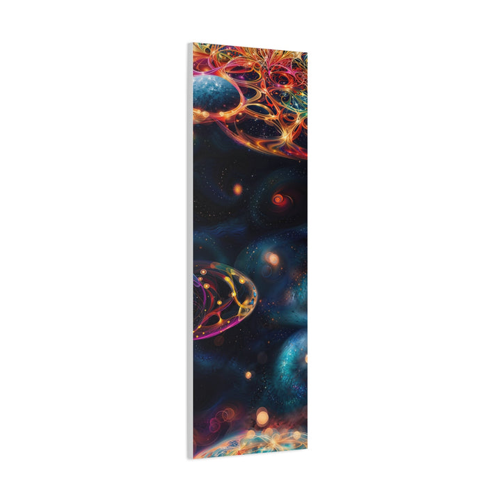 Cosmic Vibrant Tapestry - Matte Canvas Print 1.25" - Canvas - g(0D·IO) - 36" x 36" - 1.25" -