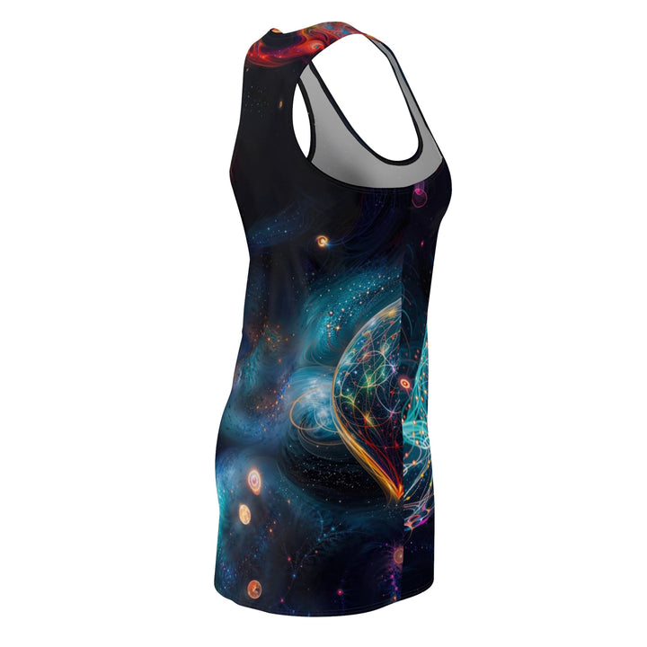 Cosmic Vibrant Tapestry - Racerback Dress - All Over Prints - g(0D·IO) - XS - -