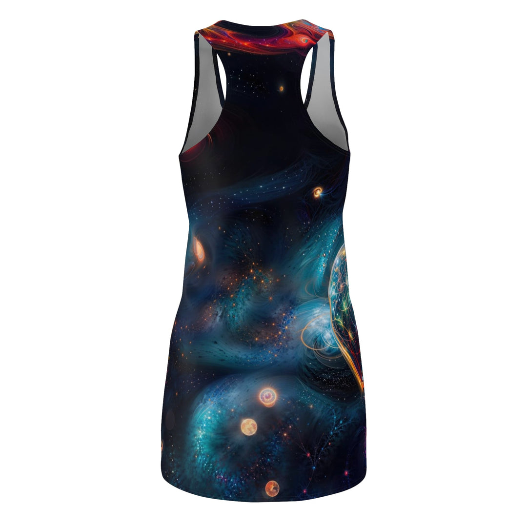 Cosmic Vibrant Tapestry - Racerback Dress - All Over Prints - g(0D·IO) - XS - -