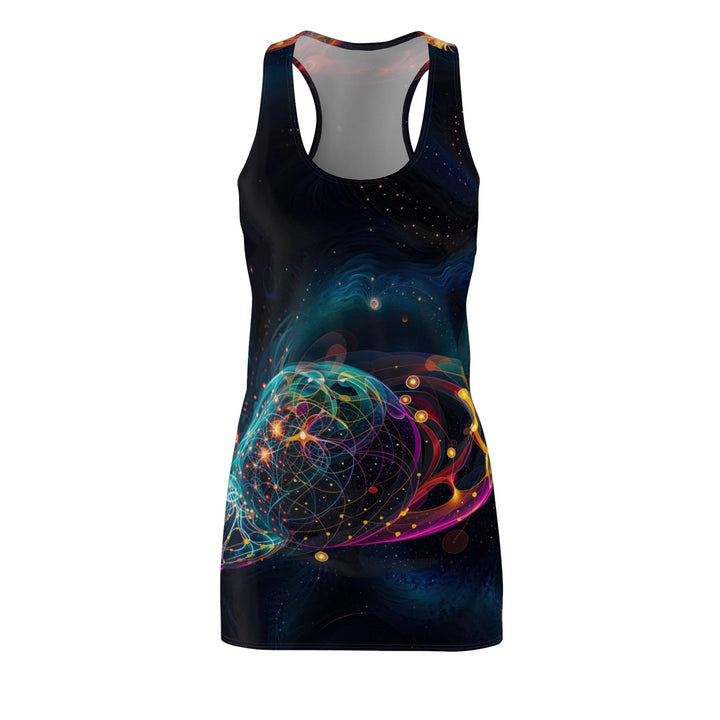 Cosmic Vibrant Tapestry - Racerback Dress - All Over Prints - g(0D·IO) - XS - -