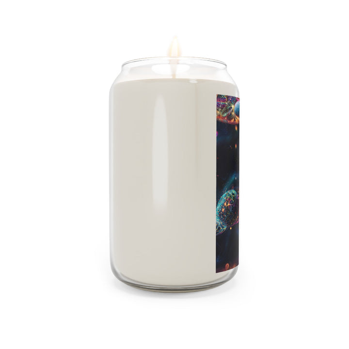 Cosmic Vibrant Tapestry - Scented Candle - Home Decor - g(0D·IO) - Vanilla Bean - 13.75oz -