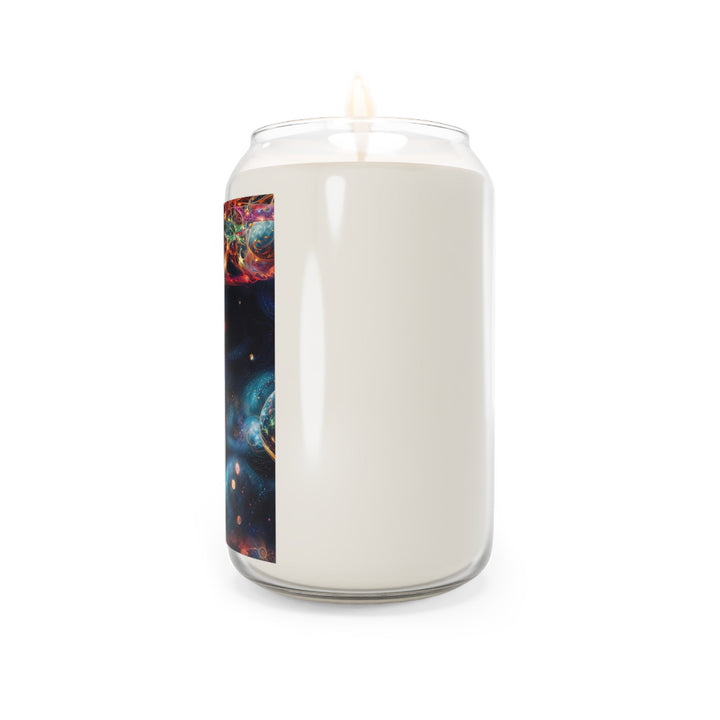 Cosmic Vibrant Tapestry - Scented Candle - Home Decor - g(0D·IO) - Vanilla Bean - 13.75oz -