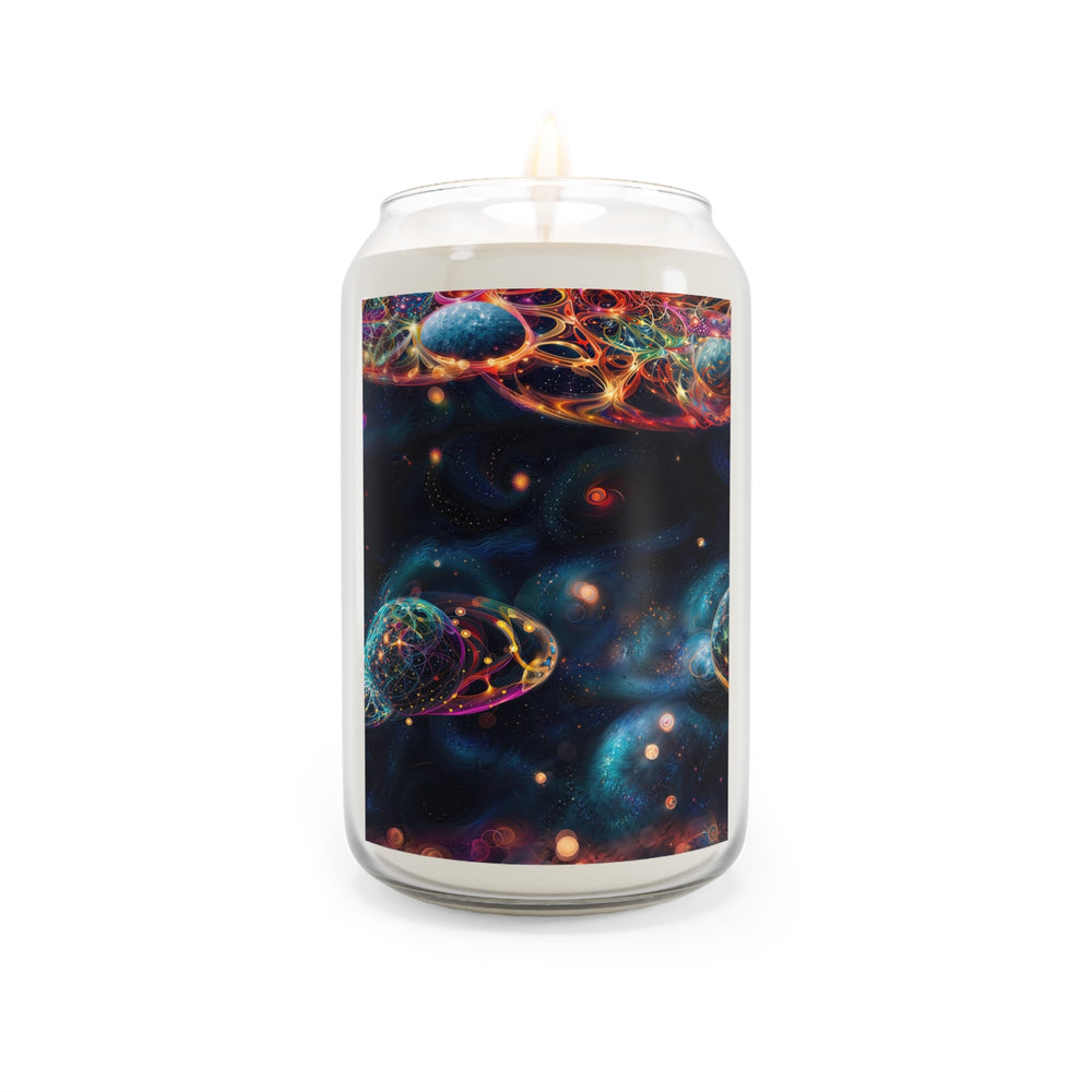 Cosmic Vibrant Tapestry - Scented Candle - Home Decor - g(0D·IO) - Sea Breeze - 13.75oz -