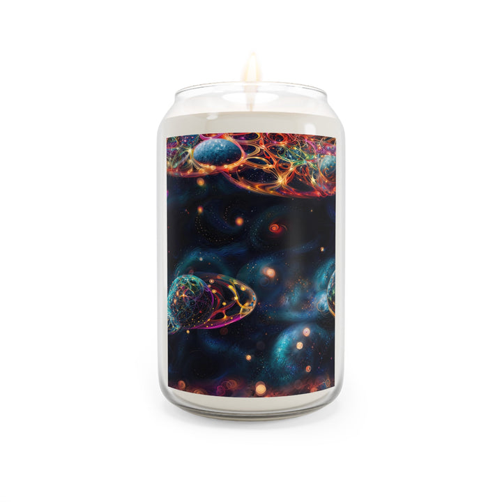 Cosmic Vibrant Tapestry - Scented Candle - Home Decor - g(0D·IO) - Sea Breeze - 13.75oz -
