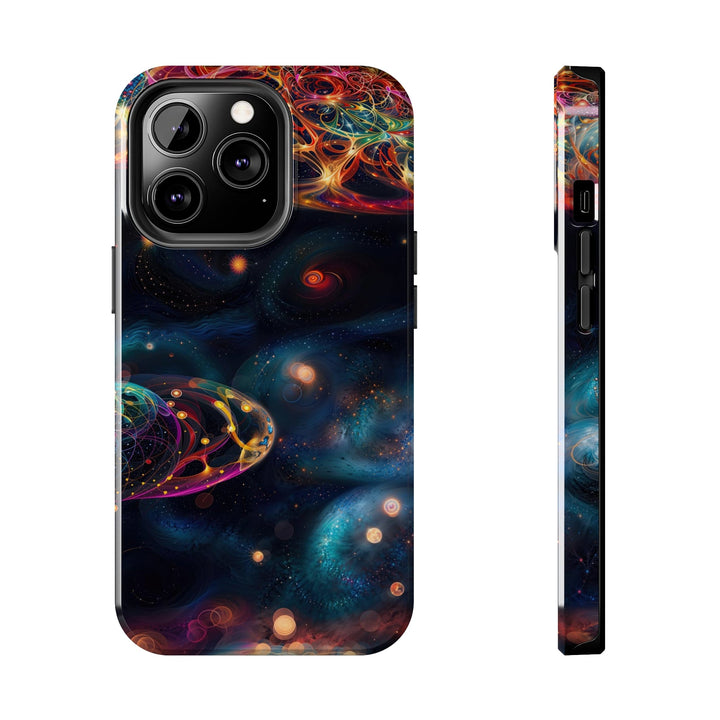 Cosmic Vibrant Tapestry - Tough Phone Case - Phone Case - g(0D·IO) - iPhone 13 Pro - -