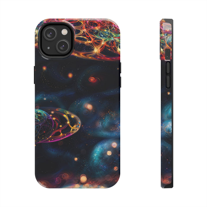 Cosmic Vibrant Tapestry - Tough Phone Case - Phone Case - g(0D·IO) - iPhone 14 Plus - -