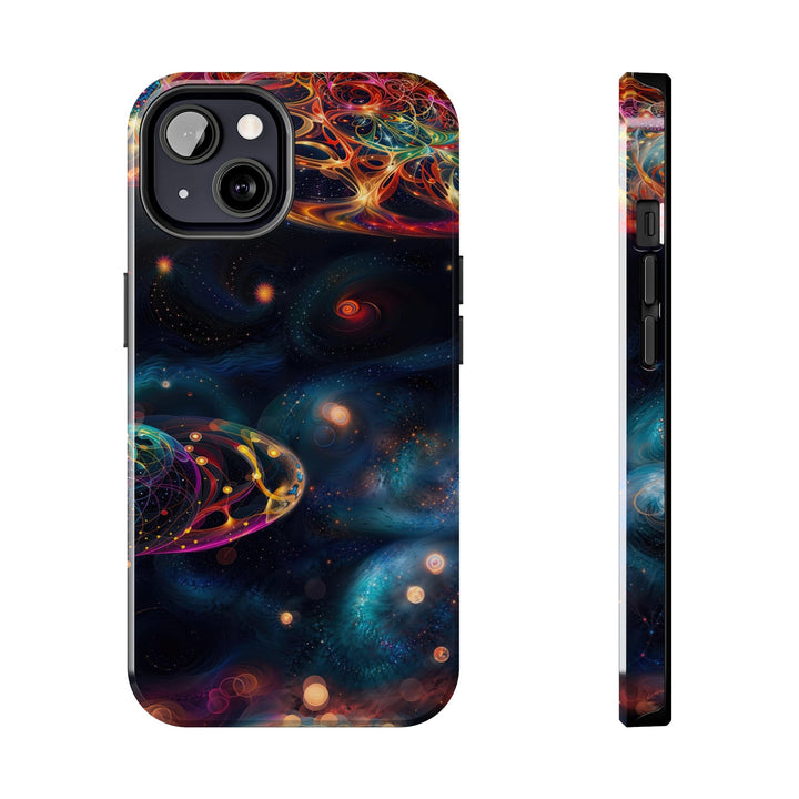 Cosmic Vibrant Tapestry - Tough Phone Case - Phone Case - g(0D·IO) - iPhone 13 - -