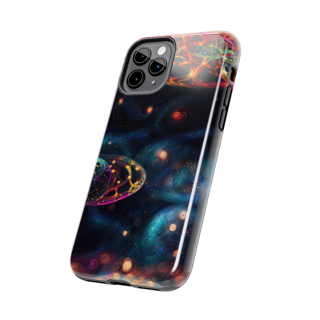 Cosmic Vibrant Tapestry - Tough Phone Case - Phone Case - g(0D·IO) - iPhone 13 Mini - -