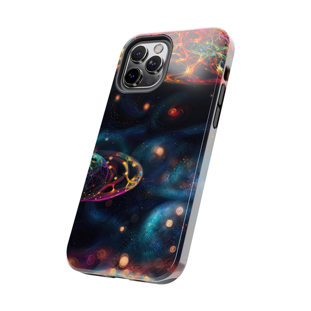 Cosmic Vibrant Tapestry - Tough Phone Case - Phone Case - g(0D·IO) - iPhone 13 Mini - -