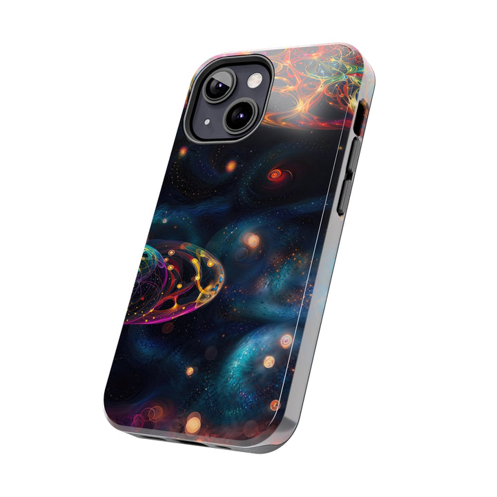 Cosmic Vibrant Tapestry - Tough Phone Case - Phone Case - g(0D·IO) - iPhone 13 Mini - -