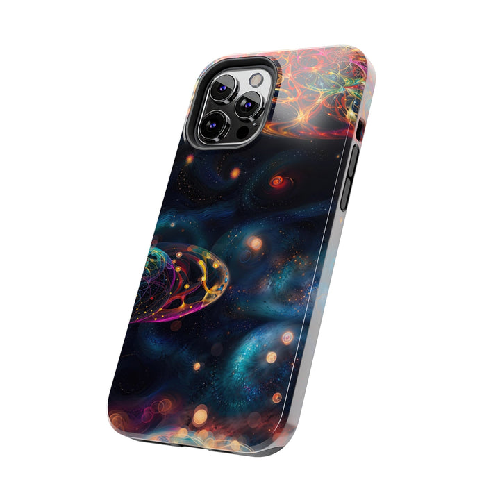 Cosmic Vibrant Tapestry - Tough Phone Case - Phone Case - g(0D·IO) - iPhone 13 Mini - -