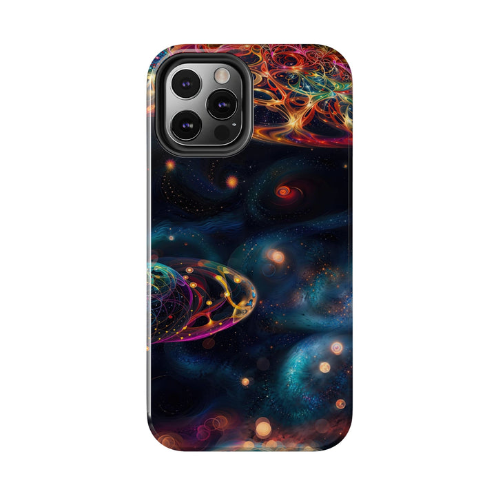 Cosmic Vibrant Tapestry - Tough Phone Case - Phone Case - g(0D·IO) - iPhone 13 Mini - -