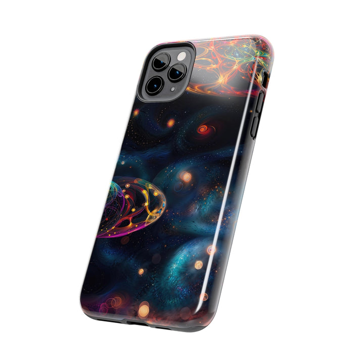 Cosmic Vibrant Tapestry - Tough Phone Case - Phone Case - g(0D·IO) - iPhone 13 Mini - -