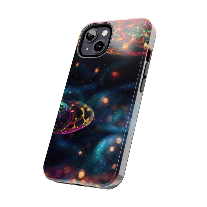 Cosmic Vibrant Tapestry - Tough Phone Case - Phone Case - g(0D·IO) - iPhone 13 Mini - -