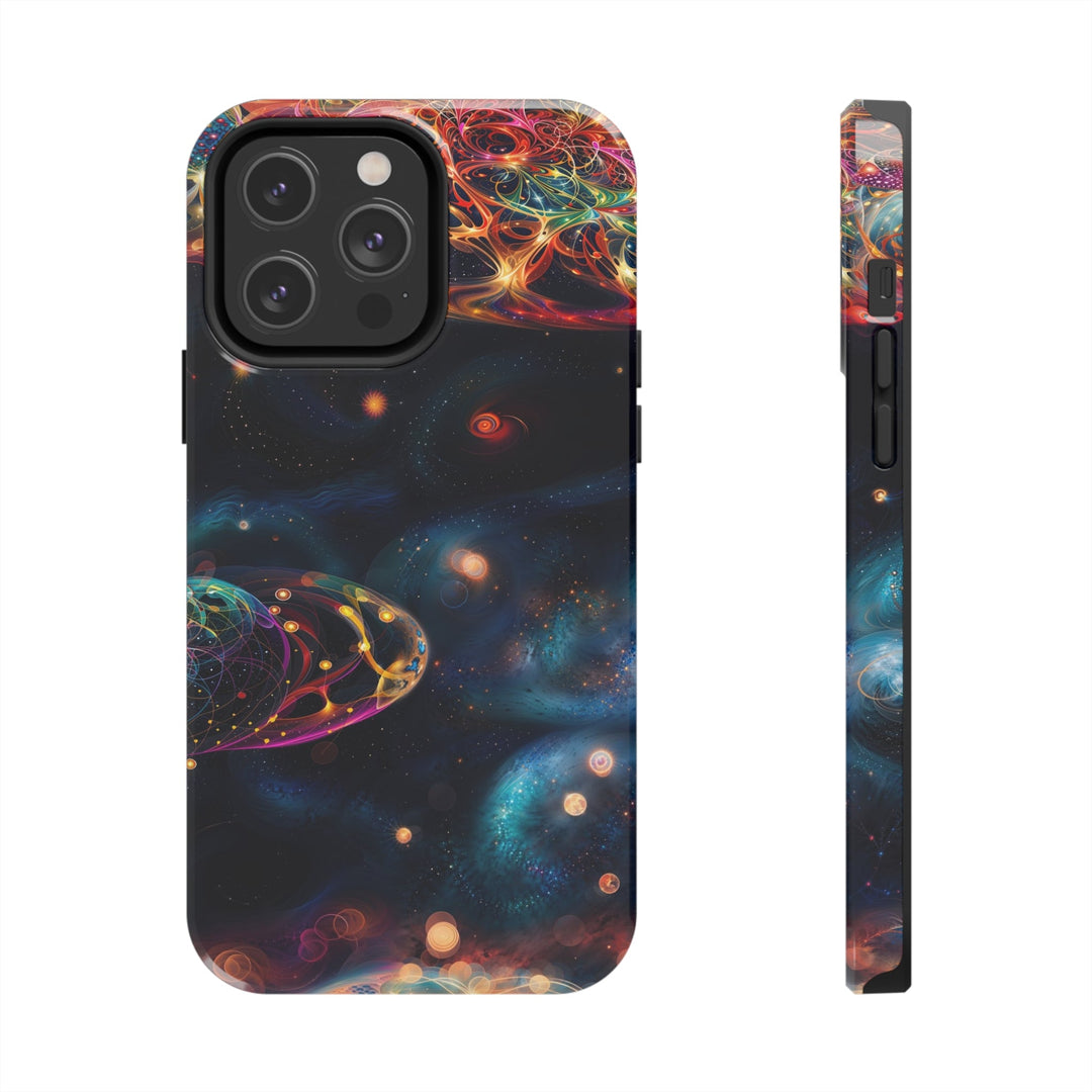 Cosmic Vibrant Tapestry - Tough Phone Case - Phone Case - g(0D·IO) - iPhone 14 Pro Max - -