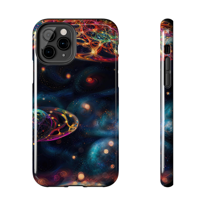 Cosmic Vibrant Tapestry - Tough Phone Case - Phone Case - g(0D·IO) - iPhone 11 Pro - -