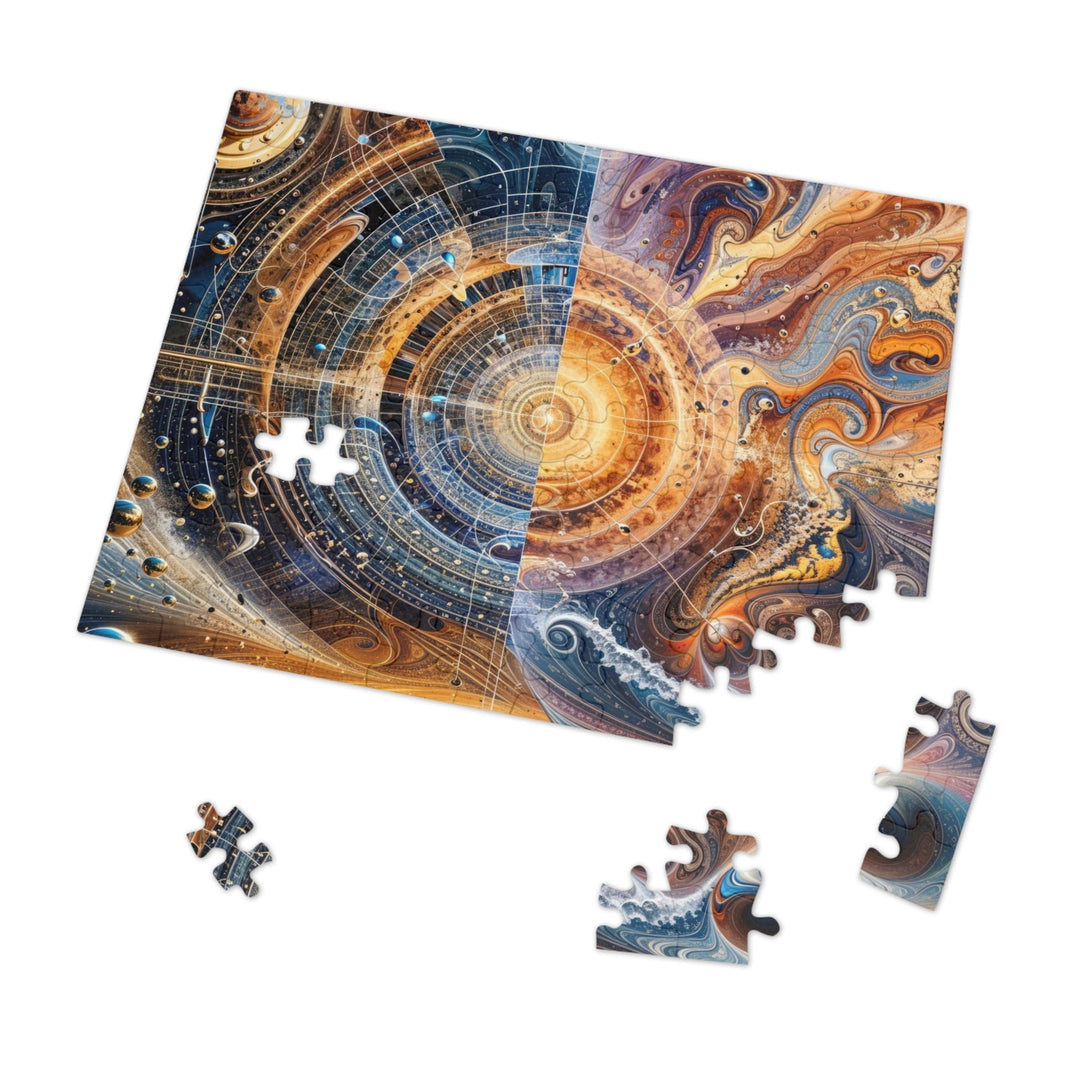 Cosmic Vortex Harmony - Jigsaw Puzzle (100, 252, 500, 1000 pieces) - Puzzle - g(0D·IO) - 29.25" × 19.75" (1000 pcs) - -