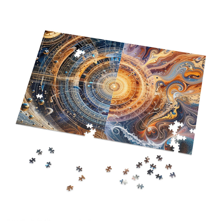 Cosmic Vortex Harmony - Jigsaw Puzzle (100, 252, 500, 1000 pieces) - Puzzle - g(0D·IO) - 29.25" × 19.75" (1000 pcs) - -