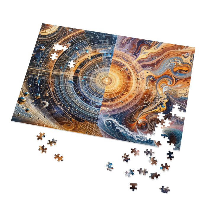 Cosmic Vortex Harmony - Jigsaw Puzzle (100, 252, 500, 1000 pieces) - Puzzle - g(0D·IO) - 29.25" × 19.75" (1000 pcs) - -