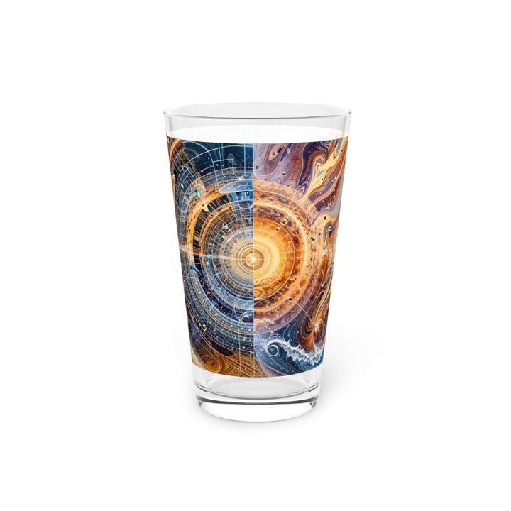 Cosmic Vortex Harmony - Pint Glass - Mug - g(0D·IO) - 16oz - -