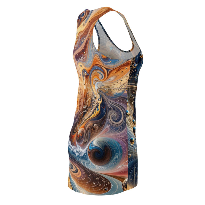 Cosmic Vortex Harmony - Racerback Dress - All Over Prints - g(0D·IO) - XS - -