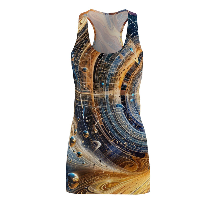 Cosmic Vortex Harmony - Racerback Dress - All Over Prints - g(0D·IO) - XS - -