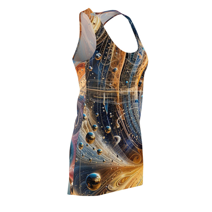 Cosmic Vortex Harmony - Racerback Dress - All Over Prints - g(0D·IO) - XS - -