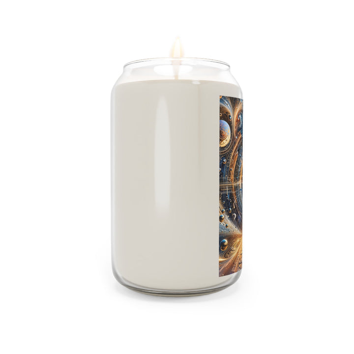 Cosmic Vortex Harmony - Scented Candle - Home Decor - g(0D·IO) - Vanilla Bean - 13.75oz -