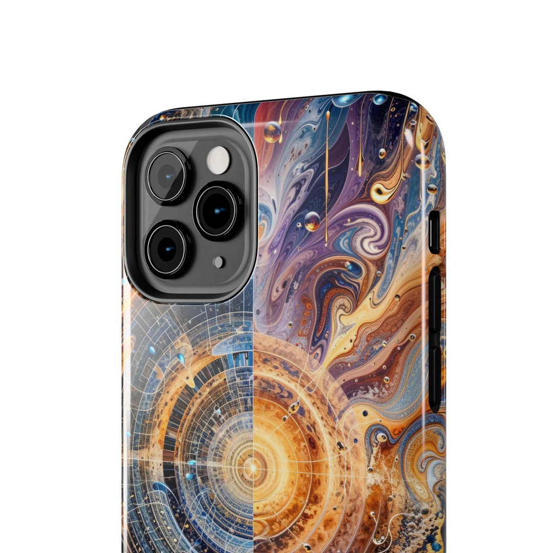 Cosmic Vortex Harmony - Tough Phone Case - Phone Case - g(0D·IO) - iPhone 13 Mini - -